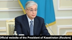 Kazakh President Qasym-Zhomart Toqaev