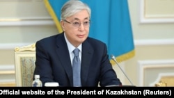 Kazakh President Qasym-Zhomart Toqaev (file photo)