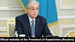Kazakh President Qasym-Zhomart Toqaev (file photo)