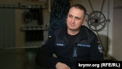 Командувач Військово-морських сил України віцеадмірал Олексій Неїжпапа