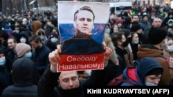 Алексей Навальныйды қолдау митингісі. 