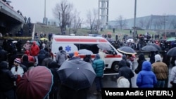 Српските граѓани протестираа против рудникот Рио Тинто од ноември лани