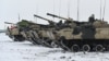 Уничтоженные российские танки. Сумская область, Украина, 7 марта 2022 года. Фото пресс-службы Сухопутных войск ВСУ