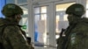 Российские военнослужащие миссии ОДКБ в Казахстане