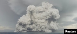 Erupcija se desila ispod vode na vulkanu Hunga Tonga-Hunga Ha'apai