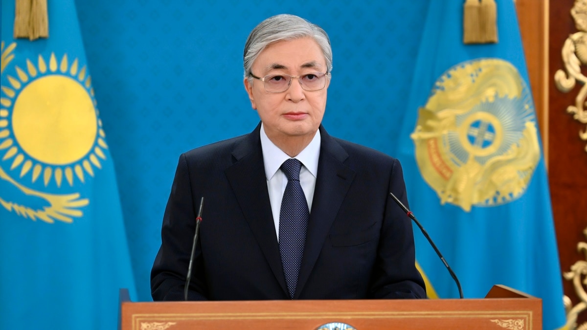 Kazakh President Announces Csto Troop Withdrawal Criticizes Predecessor