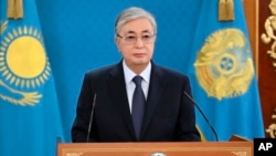 Президент Казахстана Касым-Жомарт Токаев. 7 января 2022 года
