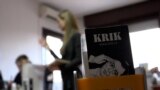 Serbia -- Crime and Corruption Reporting Network (KRIK) editorial staff, Belgrade, January 19, 2022