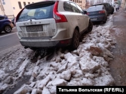 На улицах Петербурга, зима 2022