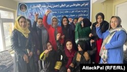 اعضای جنبش زنان مقتدر افغانستان
