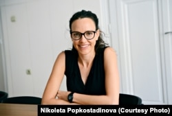 Nikoleta Popkostadinova, the founder of Loveguide, an online platform for sex education aimed at Bulgarian teenagers.