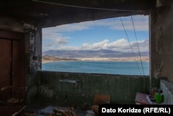 A view from the Kartli facility, which overlooks the Tbilisi reservoir.