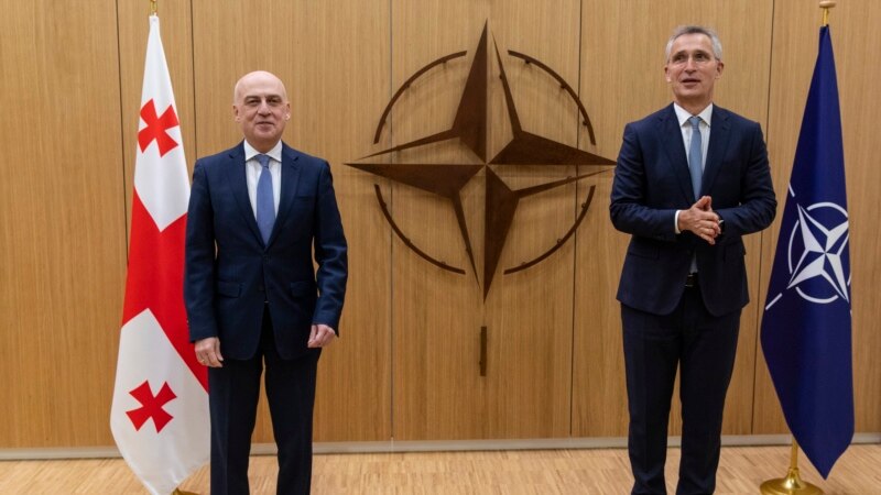 Глава МИД Грузии встретился с генеральным секретарем НАТО