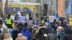 Protesti u Briselu protiv rata i podjela u BiH: 'Ne možemo više da šutimo'