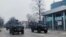 Armored police vehicles on the street during the parade for Republika Srpska's "national day," which the country's top court has declared unconstitutional. (file photo)