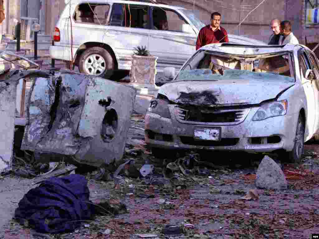 У Багдадзе ў выніку самагубчага тэракту ў аўторак загінулі каля 20 і параненыя дзясяткі чалавек.