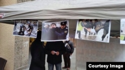 Azerbaijan. Germany. human rights. political prisoners. exhibition. protest. 