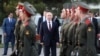 Акси Владимир Путин, президенти Русия, аз сафари пешинааш ба Тоҷикистон.