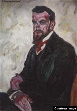 Петр Кончаловский. Портрет брата Дмитрия Кончаловского, 1909.