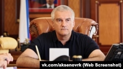 CRIMEA – Russian head of Crimea Sergey Aksyonov