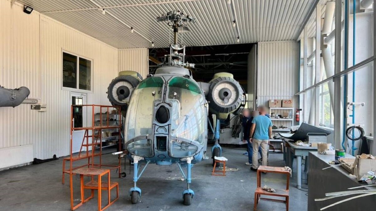 В Україні арештували вертоліт і запчастини, завезені з Білорусі й Росії для ремонту – ОГП