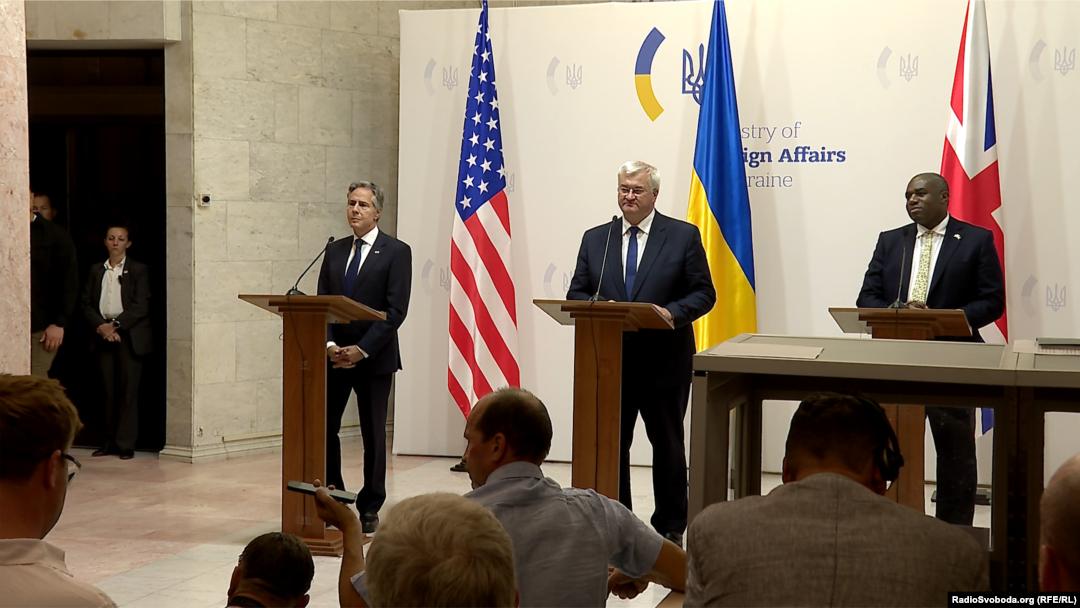 «Я збираюся повернутися з цією дискусією до Вашингтону, щоб поінформувати президента про те, що я почув», – Блінкен