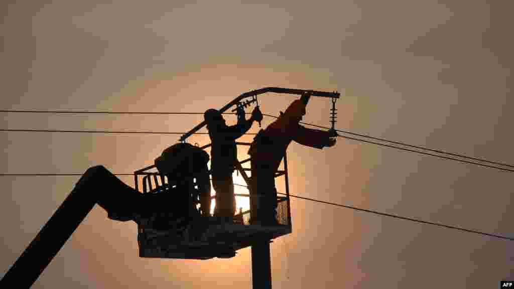 &nbsp;Bora e madhe dhe temperaturat e ul&euml;ta shkaktojn&euml; nd&euml;rprerjen e energjis&euml; elektrike n&euml; disa pjes&euml; t&euml; Rumanis&euml;... 