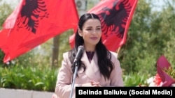 Ish-zëvendëskryeministrja e Shqipërisë, Belinda Balluku. Fotografi nga arkivi. 