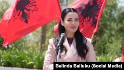 Ish-zëvendëskryeministrja e Shqipërisë, Belinda Balluku.