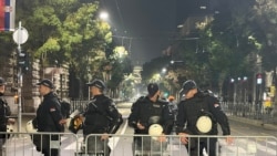 Forca të shtuara policore në qendër të Beogradit 