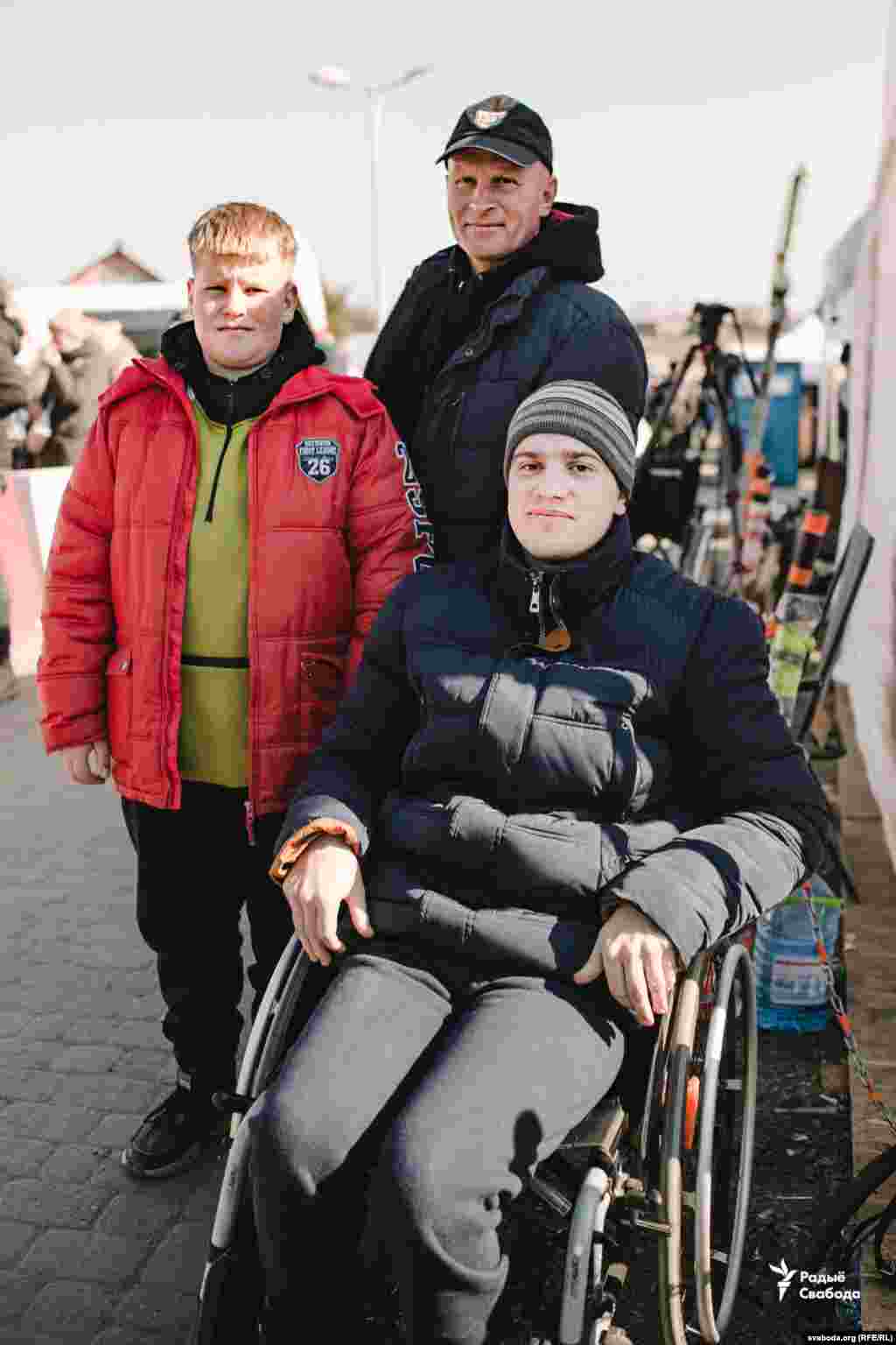 Rostyk, Ostap, and Ihor, from Lviv: &quot;We&#39;re going to Germany. Hopefully, only for two weeks. We&#39;ll stay for a while and return to Ukraine.&quot;