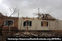 Розбомблені будинки Оріхова, 2 квітня 2022 року