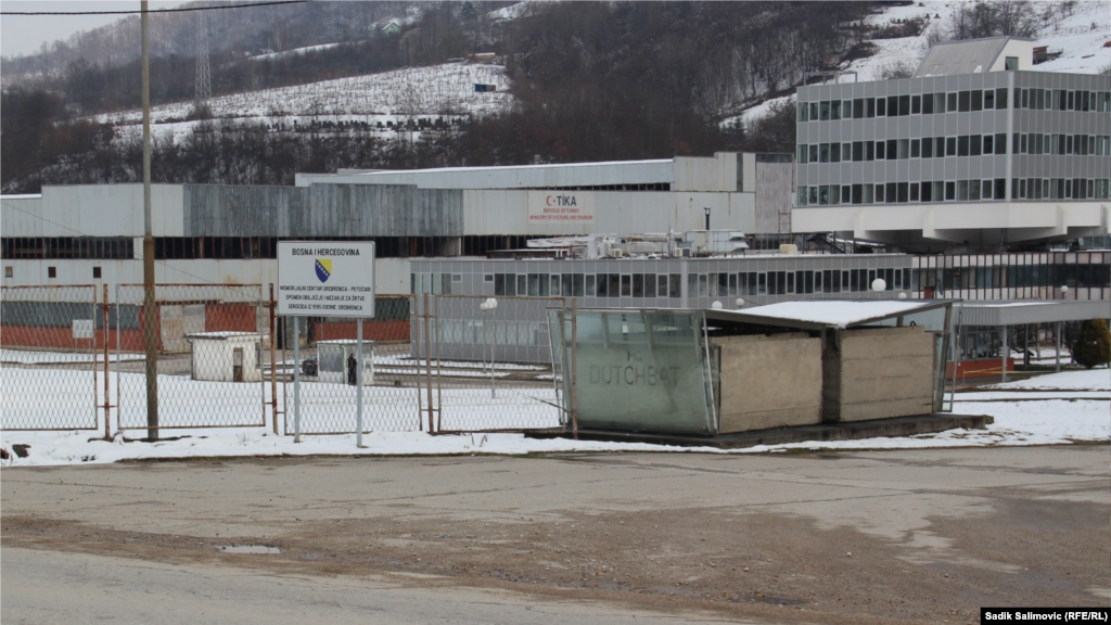 BOSNIA SREBRENICA Potocari /  30 years of war project, do not use