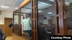 Андрей Боровиков в суде 