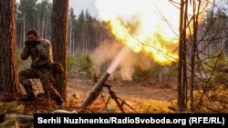 Вогонь на ураження: як працюють мінометники ЗСУ в Київській області (фотогалерея)