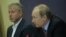 Billionaire Roman Abramovich (left), pictured with Russian President Vladimir Putin in 2016, was sanctioned for what the EU said was "privileged access" to the Kremlin.