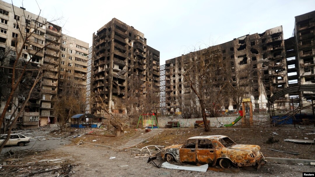 Украинанын Мариуполь шаары. 