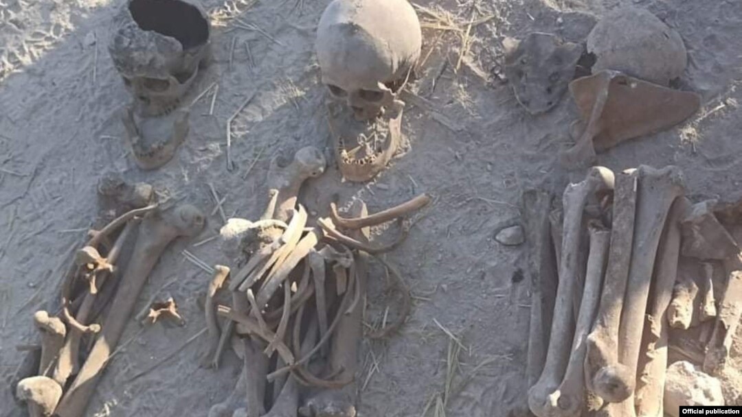 Fərrux kəndində insan skeletləri aşkarlanıb