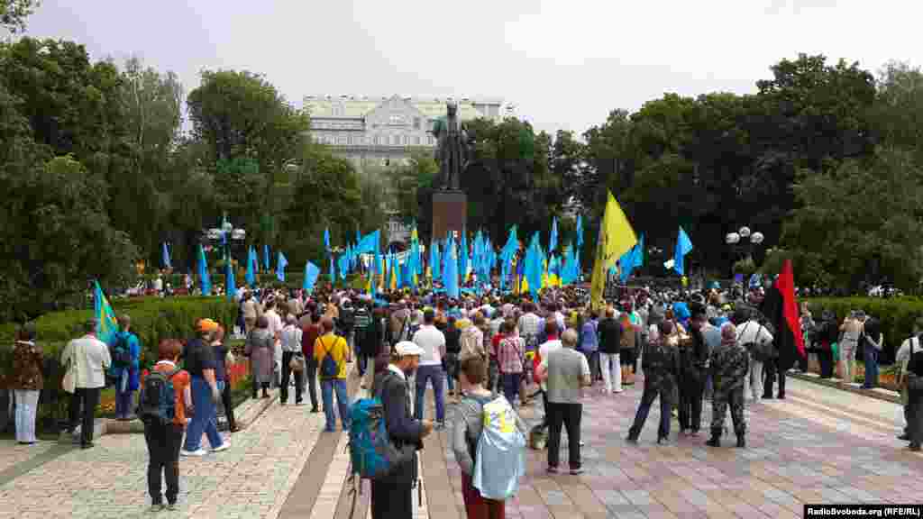 Ukraine -- 70th Anniversary of Crimean Tatar Deportation, Kyiv18MAY2014