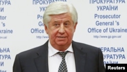 Ukrainian Prosecutor-General Viktor Shokin (file photo)