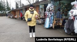 Мария Никифорова на Соборной площади
