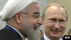 Президент Ірану Хасан Роугані та президент Росії Володимир Путін (фото архівне)