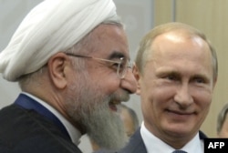 Hassan Rohani şi Vladimir Putin