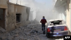 Разрушенные здания в Сирии. Иллюстративное фото.