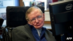 British physicist Stephen Hawking 