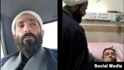 مرتضی کهنسال بر بالین جوان مبتلا به کرونا که مدتی پس از عیادت وی، در انزلی جان باخت