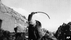 The brutal form of punishment was a hallmark of Taliban rule in the 1990s.