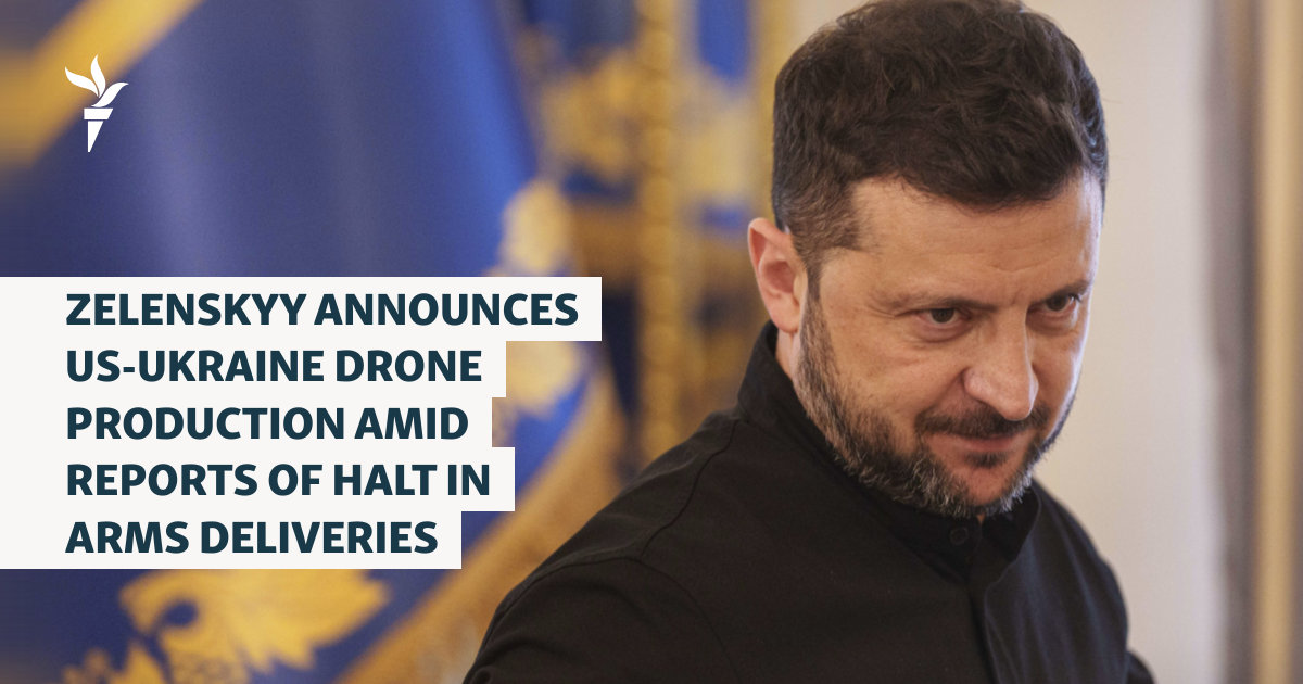 Zelenskyy kündigt US-Ukraine-Drohnenproduktion inmitten von Berichten über ...