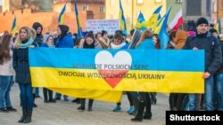 Марш солідарності поляків з українцями, Варшава 2014 рік