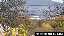 ხედი ცხინვალზე სოფელ ნიქოზიდან